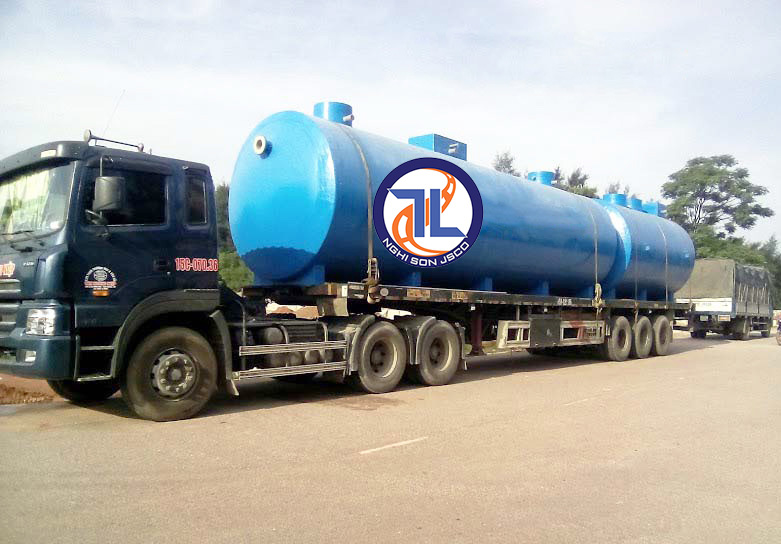 Bồn Composite Nằm Ngang