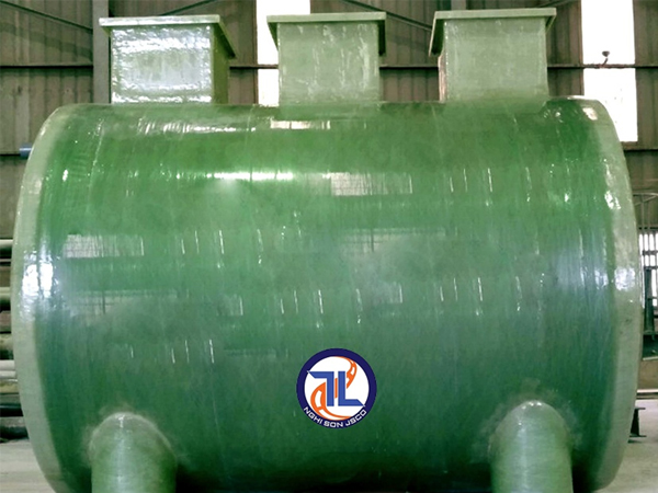 Bồn Composite Dạng Nằm