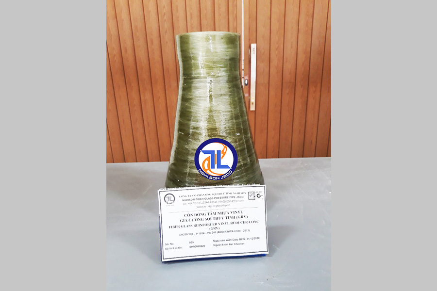 Côn thu đồng tâm DN200-100